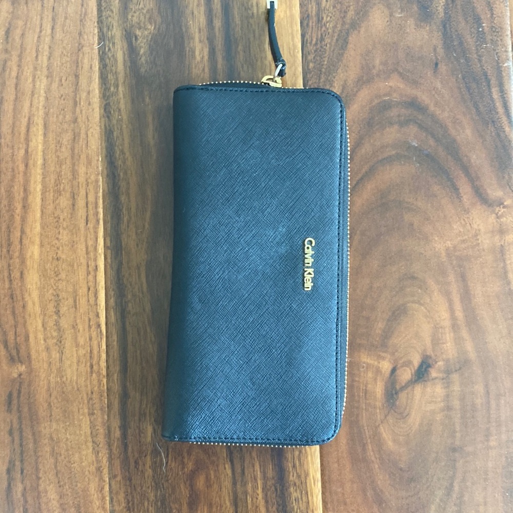 Black Calvin Klein wallet